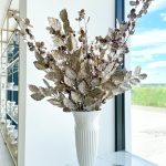 Vaza din portelan, 17 x 35 cm, big, Hanna Home Bianco