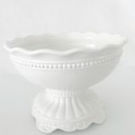 Vaza / Vas decorativ din portelan HANNA HOME, 36x36x25 cm