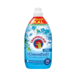 Balsam de rufe concentrat Chante Clair, Saruri de mare si flori de lotus, 70 spalari, 1400 ml