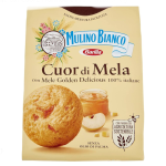 BISCUITI BARILLA MULINO BIANCO CUOR DI MELA, 300 G