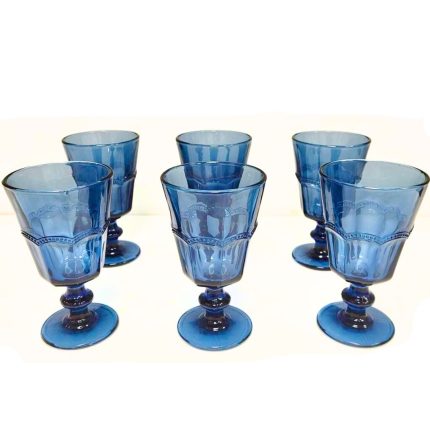 SET 6 PAHARE CU PICIOR 200 ML PREZIOSA HOME