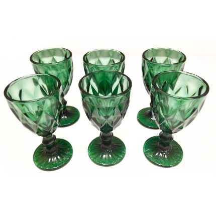 SET 6 PAHARE CU PICIOR DIAMANTE 200 ML PREZIOSA HOME