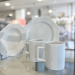 SET 2 CANI 320 ML PORTELAN ALB HANNA HOME PREZIOSA LUXURY