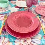 SET 6 FARFURII CU BORDURA IN RELIEF PREZIOSA HOME