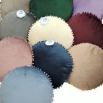 PERNA DIN CATIFEA CU CANACI 45 X 45 CM PERLA FANCY HOME