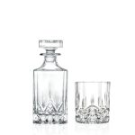 SET 7 PIESE WHISKY DIN STICLĂ CRISTALINĂ OPERA RCR