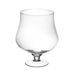 VAS DIN STICLA 21 CM BRANDY MERCURY HOME