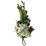 DECORATIUNE CREANGA PIN SI FLORI EUCALIPT 60 CM PREZIOSA LUXURY HOME