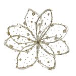FLOARE DIN ORGANZA CU MARGELE PREZIOSA LUXURY HOME