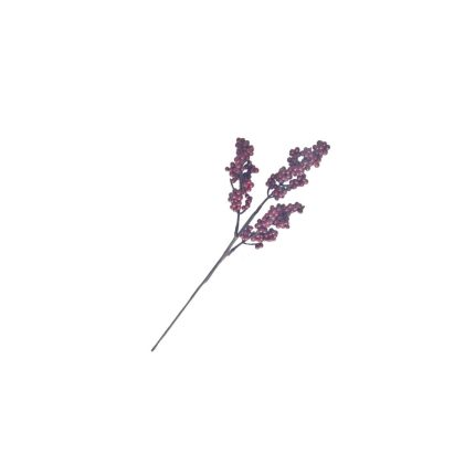 DECORATIUNE CREANGA CU FRUCTE VISINII 35 CM MERCURY HOME