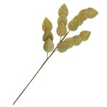DECORATIUNE CREANGA CU FRUNZE AURII 75 CM PREZIOSA LUXURY HOME