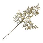 DECORATIUNE CREANGA CU FRUNZE AURII 75 CM PREZIOSA LUXURY HOME