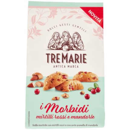 BISCUITI CU MERISOARE SI MIGDALE TRE MARIE 300 G