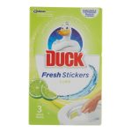 BENZI AUTOCOLANTE PENTRU TOALETA LIME DUCK 3 X 9 G