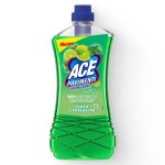 SOLUTIE IGIENIZANTA PENTRU PARDOSELI FARA CLOR, CU LIME SI MENTA ACE 1 L