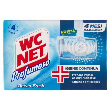 ODORIZANT DE TOALETA OCEAN FRESH WC NET 4X34 G