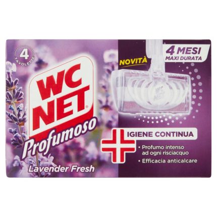 ODORIZANT DE TOALETA LAVANDA WC NET 4X34 G