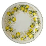 PLATOU CERAMICA  44 CM IL LIMONE CAPRI BRANDANI