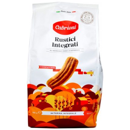 BISCUITI CU FAINA INTEGRALA RUSTICI CABRIONI 650 G