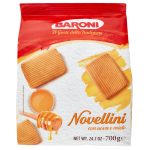 BISCUITI CU OUA SI MIERE NOVELLINI BARONI 700 G
