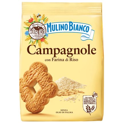 BISCUITI CU FAINA DE OREZ CAMPAGNOLE MULINO BIANCO 700 G