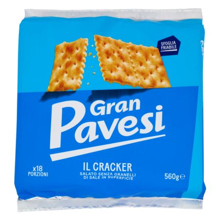 BISCUITI CRACKER GRAN PAVESI 560 G
