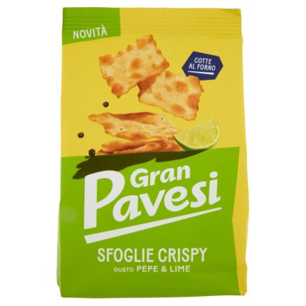 BISCUITI CU AROMA DE LIME SI PIPER GRAN PAVESI 150 G