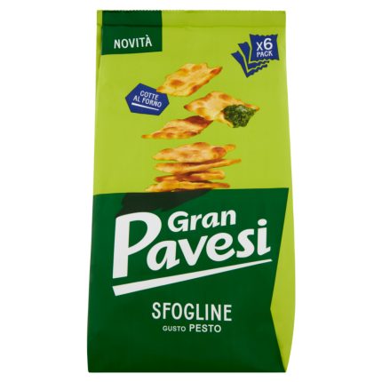 BISCUITI CU AROMA DE PESTO GRAN PAVESI 180 G