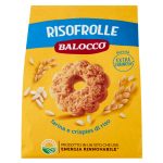 BISCUITI CU FAINA SI FULGI DE OREZ RISOFROLLE BALOCCO 700 G