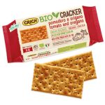 BISCUITI CRACKER CU AROMA DE ROSII SI OREGANO BIO CRICH 250 G