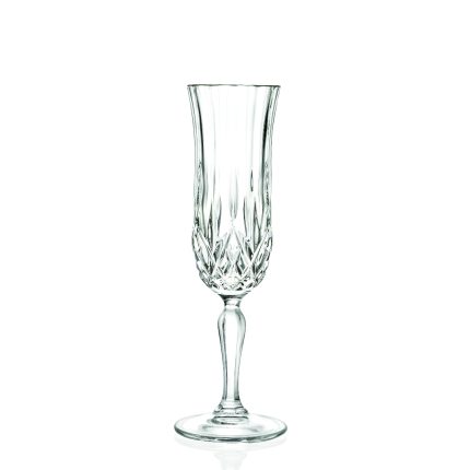 SET 6 PAHARE CU PICIOR 130 ML STICLA LUXION OPERA RCR CRISTALLERIA ITALIANA