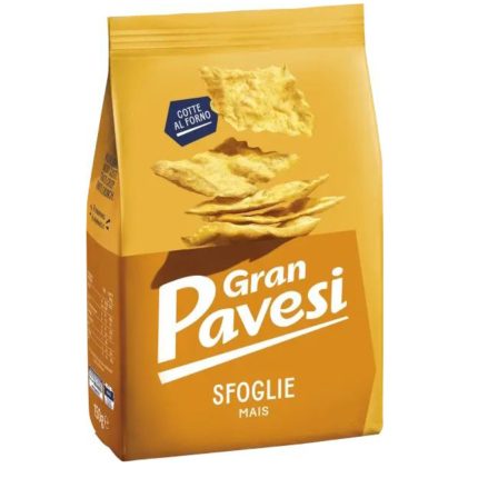 BISCUITI CRACKERS CU FAINA DE PORUMB PAVESI 150 G