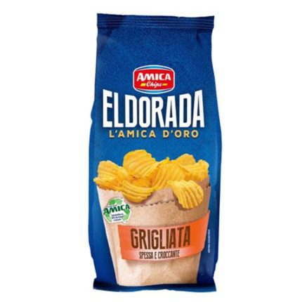 CHIPSURI COAPTE ONDULATE DIN CARTOFI ELDORADA AMICA 130 G