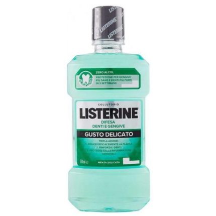 APA DE GURA FARA ALCOOL LISTERINE 500 ML