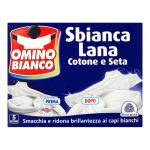 INALBITOR PULBERE PENTRU LANA, BUMBAC SI MATASE OMINO BIANCO 100 G