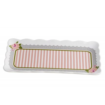 PLATOU PEONIA 25 X 13 CM BRANDANI