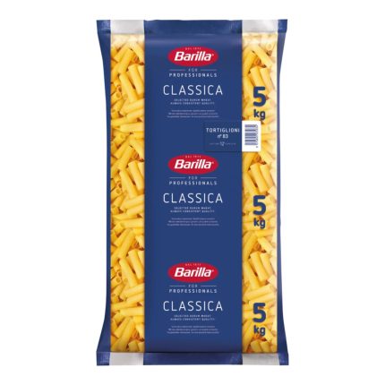 PASTE TORTIGLIONI NO 83 BARILLA 5 KG