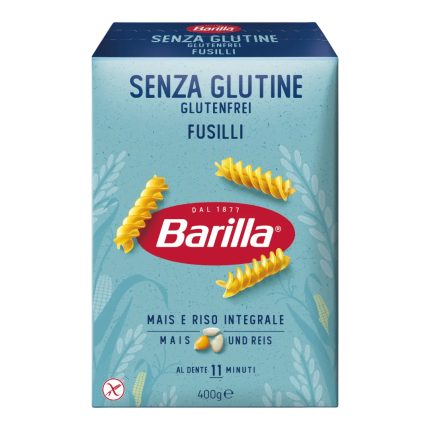 PASTE FARA GLUTEN FUSILLI BARILLA 400 G