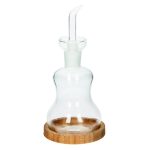 OLIVIERA ULEI/OTET DIN STICLA CU SUPORT BAMBUS 500 ML SILHOUETTE  BRANDANI