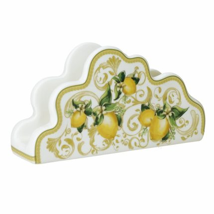 SUPORT PENTRU SERVETELE DIN PORTELAN 20 X 4 X 10 H CM LIMONI BRANDANI