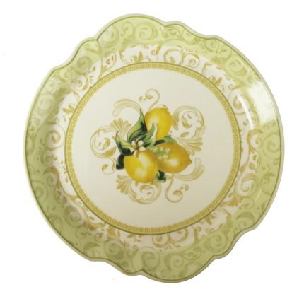 PLATOU DE SERVIRE DIN PORTELAN Ø 33 CM LIMONI BRANDANI