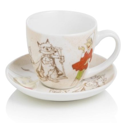 CEASCA DE CAFEA ESPRESSO 90 ML CU FARFURIE PORTELAN PINOCCHIO BRANDANI