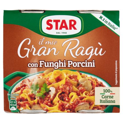 SOS RAGU CU CIUPERCI PORCINI STAR 180 X 2= 360 G