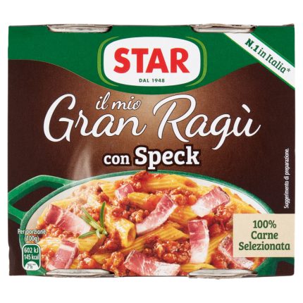 SOS ROSII RAGU CU SPECK STAR 2 X 180 =360 G