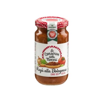 SOS RAGU ALLA BOLOGNESE LE CONSERVE DELLA NONNA 190 G
