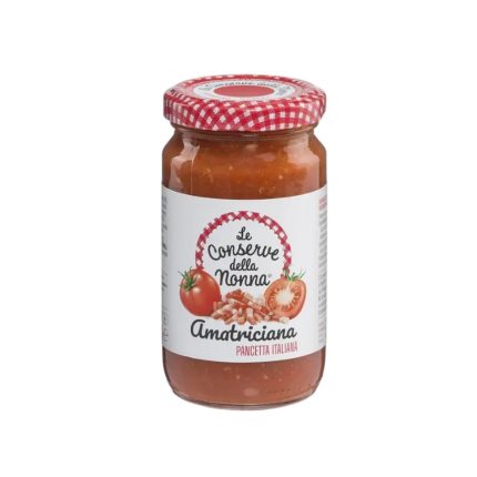 SOS DE ROSII CU SUNCA AMATRICIANA LE CONSERVE DELLA NONNA 190 G