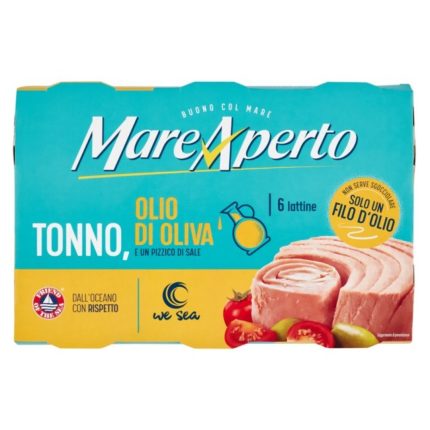 TON IN ULEI DE MASLINE MARE APERTO 6 X 60 G=360 G