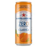 BAUTURA RACORITOARE PORTOCALE ZERO ZAHAR CLASSICA SANPELLEGRINO 330 ML