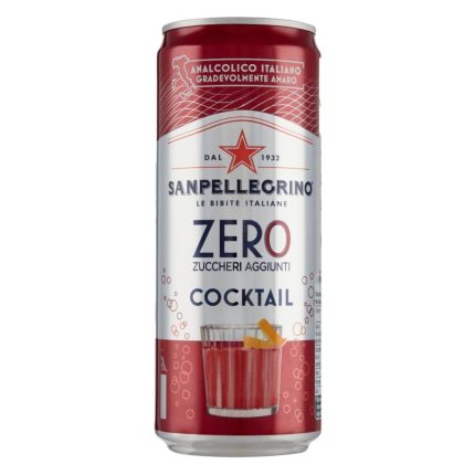 BAUTURA RACORITOARE CARBOGAZOASA FARA ALCOOL COCKTAIL ZERO ZAHAR SANPELLEGRINO 330 ML