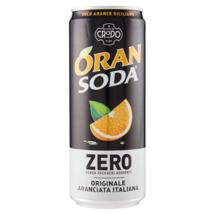 BAUTURA RACORITOARE ORANSODA PORTOCALE ZERO ZAHAR 330 ML